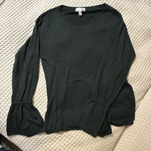 Dark green sweater
